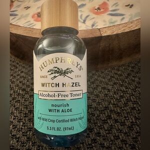 New Humphrey’s Witch Hazel Toner - alcohol free 3.3 oz